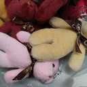 Sofier 12 Packs Mini Stuffed Animals Bulk Cute Plush Bear Toys Party Favors for Kids Treasure Box Toys Classroom Claw Machine Key Chains Prizes Small Valentine Halloween