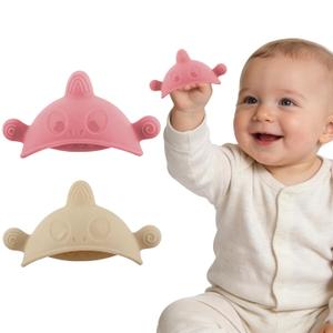 4 x Chuya Baby Teething Toys 0-3 3-6 12-18 Months,Silicone Mitten Teether | Teething Relief for Sore Gums, Developmental Sensory for Little Hands, Newborn Gift Set Baby Toys Boy Girl