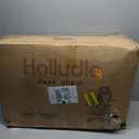 Ergonomic Mesh Office Chair - 3D Adjustable Lumbar Support & 3D Armrests, V-Shaped Back, Adjustable Desk Chair for Office & Home, White