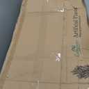 LOMANTO Artificial Olive Trees, 7 ft Tall Fake Olive Trees for Indoor, Faux Olive Silk Tree, Large Olive Plants with White Planter for Home Decor and Housewarming Gift, 1 Pack