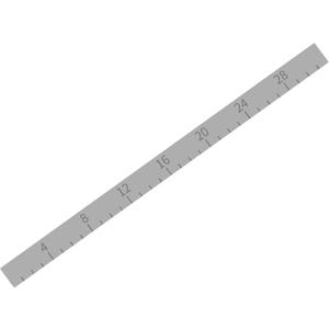 Fish Ruler 32in EVA Foam Fish Measuring Ruler with Self-Adhesive Backing for Fishing Kayaks Accessories, Fish Ruler Measurement Sticker Tool for Fish Kayak
