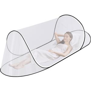 Large Pop Up Mosquito Tent, Portable Foldable Mosquito Net for Camping Bed Travel Patio (78 * 30 * 24inch)