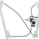 748-192 Front Left Driver Side Power Window Regulator w/Motor Fit For Jeep Grand Cherokee 2005 Sport Utility 3.7L 4.7L 5.7L Replace# 4589171AA, 4589171AC, 4589171AE, 55394227AC, 68045697AG