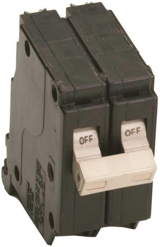 EATON CHF240 Series 40A DP Circ Breaker, No Size, Black (No Size, Black)