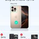 ESR for iPhone 16 Pro Case,Compatible with MagSafe, Military-Grade Protective Case, Built-in Stash Stand Phone Case, Scratch-Resistant Back Cover, Classic Series, Clear Grey