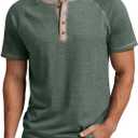 Sailwind Mens Henley Long/Short Sleeve T-Shirt Cotton Casual Shirt XL