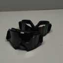 Dirt Bike Goggles ATV Motocross Motorcycle MX Off Road for Men Women Adult Youth Riding Racing (Black Frame+ clear Lens)