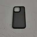 HAZELS Case for iPhone 13 Pro, TPU Matte Case Slim Thin Cover for iPhone 13 Pro, Cover for iPhone 13 Pro with Camera Protection, Transparent Case Shockproof Anti-Fall (Color : Preto, Size : for iphone