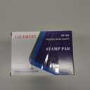 2 x Ink Pads for Stamps | Blue Ink Stamp Pad | Rubber Stamps Ink Pad - Premium Quality Felt Pad for Stamps | Stamp Pads | Small Size