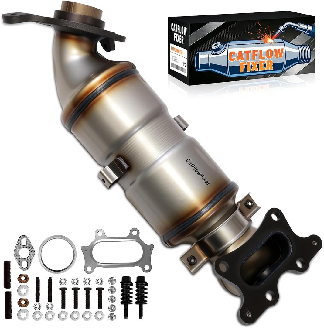 Front Catalytic Converter Compatible with 2006 2007 2008 2009 2010 2011 Honda Civic L4 1.8L Catalytic Convertor EPA Compliant 16448