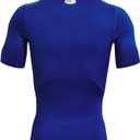Under Armour Men's HeatGear Compression Short-Sleeve T-Shirt, Blue, Large