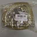 Glitter Curly Ting Ting Branches Christmas Branches Vase Filler Artificial Curly Twigs for Christmas Tree Garland Wreath Decoration, Craft Vases Home Garden Decoration (Gold, 80 Pieces)