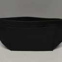 Chispee Felt Bag Organizer for Longchamp Le Pliage, Purse Insert with Pockets, Tote Shaper for Women's Handbag, Durable Handbag Organizer (Medium, Black)