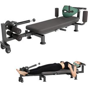 Fitness Full Body Traction Bed, Portable Massage Cervical Traction Table, Stretch Decompression Machine for Tension Relief, Home Lumbar Traction Bed