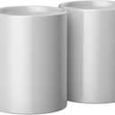 Cricut Mug Press Ceramic Mug Blank 15oz 2/Pkg-White (14.4 Ounces)