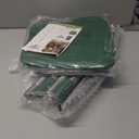 65" Rake,25-Tine Heavy Duty Garden Rake with Leaf Scoops & Bag - Non-Slip Fixed Handle Metal Rastrillo para Jardin for Lawn, Yard, Shrubs, Leaves, Debris