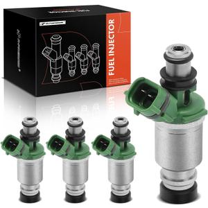 A-Premium Set of 4 Fuel Injectors Compatible with Toyota Camry 1992-2000, RAV4 1998-2000, Solara 1999-2000, Celica 1992-1999, MR2 1992-1995, 2.0L 2.2L, Replace# 2325074100, 2320974100