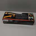 Tevlaphee Steering Wheel Lock - Heavy Duty Antitheft Device and Car Security Lock with Adjustable Locking and 3 Keys - Great Vehicle and Truck Deterrent (Yellow)