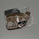 EXPAWLORER 6PCS Anti-Slip Dog Socks to Prevent Licking Paws,Dog Shoes for Hot Pavement,Best Paw Protector Traction Control on Hardwood Floor,Dog Booties for Puppy Small Medium Large Senior Dogs (Brown)