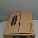 Rubbermaid Brilliance Glass Food Storage Containers, Assorted Sizes, Set of 9, BPA-Free, Leak-Proof, Clear