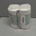 ALVABABY Diaper Liners for Baby Cloth Diaper Flushable Disposable Natural Soft Fragrance Free Chlorine Free 11.8 x 7.1 Inch 1 Roll 400 Sheets (100 Count (Pack of 2), 02green)