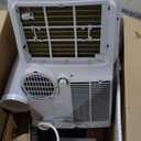 Amazon Basics 3-In-1 Portable Air Conditioner, 10000 BTU (ASHRAE), Cools Up to 450 Sqf, Portable AC with Cool/Dry (Dehumidifier)/Fan-Only Functions, Auto Mode, Sleep Mode, Timer, White