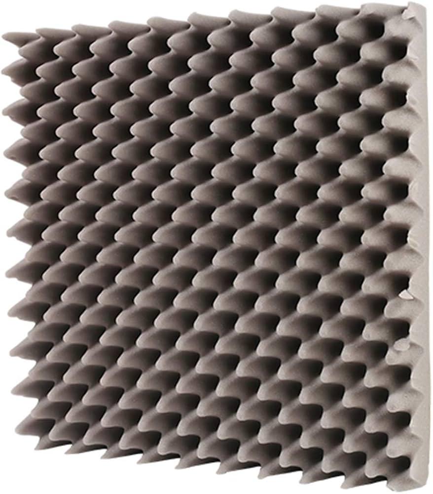 Soundproof Treatment-Acoustic Foam Classic Wedge Tiles, Studio Studio Acoustic Panels Wedge Acoustic Foam Tiles 31.5x27.5 in
