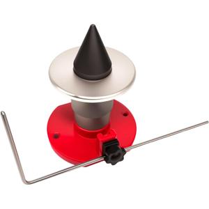 Magnetic Wall Mount Blade Balancer Red Replace # 42-047 339075B Lawn Mower Blade Balancer Improved Version