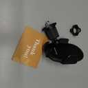 Miracase Phone Holders for Your Car with Metal Hook Clip, Air Vent Cell Phone Stand Car Mount, Universal Automobile Cradle for Garmin GPS Fit iPhone Android and All Smartphones, Dark Black