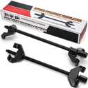 Elsjoy 2 Pack 14" Coil Spring Compressor Tool, Heavy Duty Suspension Strut Remover, Automotive Strut Spring Compression Tool