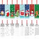80 Pcs Bookmarks Double-Sided Holiday Gifts for Learning Stationery Supplies