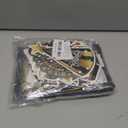 Black Gold Birthday Decorations for Men Women, Pre-Strung Happy Birthday Banner with Backdrop, Balloons,Honeycomb Centerpieces & Streamers Kit