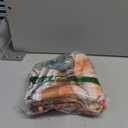 LIVUCEE 5X7ft Soft Fabric Christmas Fireplace Photography Backdrops Red Brick Wall Decoration Background Xmas Eve Party Supplies Banner Photo Booth Prop