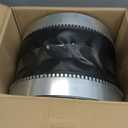 Vinyl Flexible Duct Connector 9-1/2 x 50 ft PVC and Steel HVAC Ventilation Ducting, Heavy Duty Building Supplies for Home Improvement HVAC Duct Work