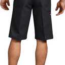 Dickies Men's 13-inch Relaxed-fit Work Short (33, Black V1)
