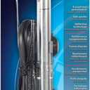 Fluval M 200-Watt Submersible Aquarium Heater  High-Performance, Compact Heating with Mirror Technology for Fresh & Saltwater Tanks (M200)