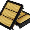 2-Pack Engine Air Filter Fits for 2018 2019 2020 2021 2022 Honda Accord 2.0L Air Filter Replacement 17220-6B2-A00 Car Accessories