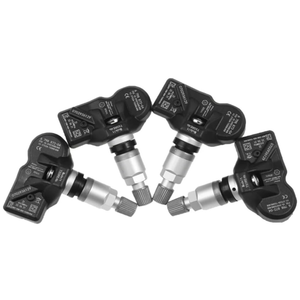 TPMS Sensor Multi-Protocol Tire Pressure Sensors Fit for BMW 315MHz & 433MHz Snap-in Tire Pressure Monitoring System Replace 36236781847 36236779490 36106877934 RDE008 4 Pack