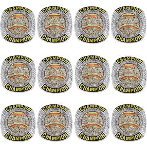 Baseball Championship Ring Trophy Award Gift Tournament Champions or Finalists Champion Ring (8, 12 pcs rings big discount)