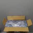 WDCOZY 100% Cotton King Size Quilt Set - Dusty Blue Pre-Washed Soft Lightweight Modern Bedspread, Farmhouse Country Rustic Coverlet, Textured Like Linen, Shabby Chic Gauze Bedding, 3 Pieces (King, 106"x96")