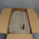 COSY HOMEER Edging Stair Treads Non-Slip Carpet Mat 28inX9in Indoor Stair Runners for Wooden Steps, Edging Stair Rugs for Kids and Dogs, 100% Polyester TPE Backing (15pc, Beige)