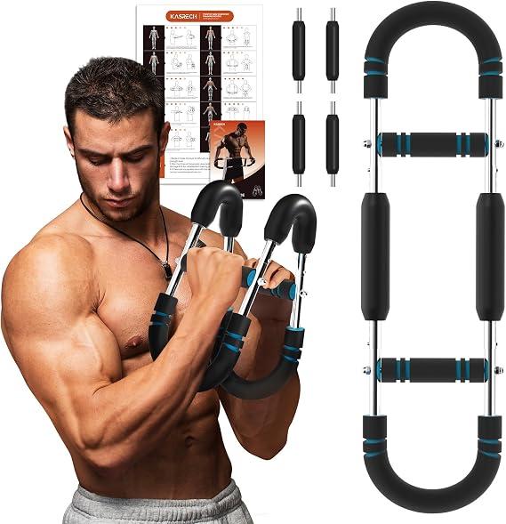 Twister Arm Trainer – Adjustable Chest Expander & Strength Training Equipment for Men & Women, Home Gym Workout Tool for Building Arm, Chest, Shoulder, and Upper Body Muscles