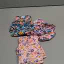 CuteBone Female Dog Diapers with Skirts 3 Pack Reusable Puppy Dresses Pants for Heat Cycle Period QBD11M, Medium