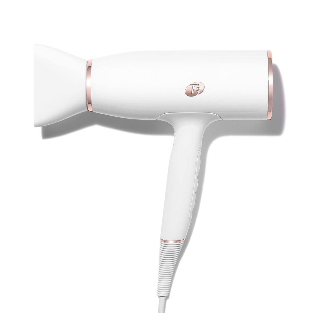 T3 AireLuxe Digital Ionic Professional Blow Hair Dryer, Fast Drying, Lightweight and Ergonomic, Volume Boosting, Frizz Smoothing, Multiple Heat and Speed Combinations (7.75 x 10.5 x 3.5)