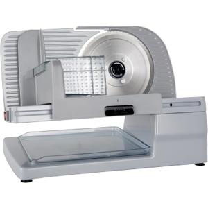 Chef'sChoice 615A Electric Meat Slicer Features Precision Thickness Control and Tilted Food Carriage for Fast and Efficient Slicing with Removable Blade for Easy Clean 7" Stainless steel
