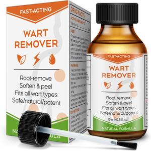 3 x "STAY STOKED" Wart Remover, 15 ml Freeze Off - Plantar Wart Remover for Feet with Salicylic Acid - Best Wart Removal for Common Wart, Flat Wart, Corn - Strongest Dermatologist- Tested Formula-C5517