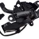 Car Engine Hood Latch Lock Assy Compatible for Toyota Camry 2007-2011 Front Hood Lock Assembly Black 53510-06180