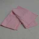Pack of 2 Velvet Throw Pillow Covers Decorative Square Pillowcase Soft Solid Cushion Case for Sofa Bedroom Chair Car 45x45 Inch Bright Pink