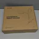 Lamicall Gooseneck Tablet Holder Mount : Flexible Arm Clip Tablet Stand for Bed, Desk Mount, Compatible with iPad Pro 11", Mini Air, Galaxy Tabs More 4.7 to 10.5" Phones and Tablets (Black)