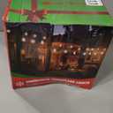 Aulanto Christmas Snowflake Lights, 14 Drops Cool White 11.48FT 168 LED Icicle Lights Waterproof with 8 Modes, Connectable for Eaves, Windows, Curtain, Indoor Outdoor Xmas Decorate